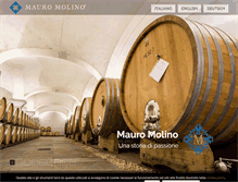 Tablet Screenshot of mauromolino.com